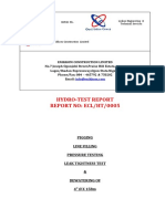 Contoh Prosedur Hydrotest Terbaik