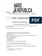 Parte L Contratos Públicos: Quinta-Feira, 21 de Janeiro de 2021 Número 14