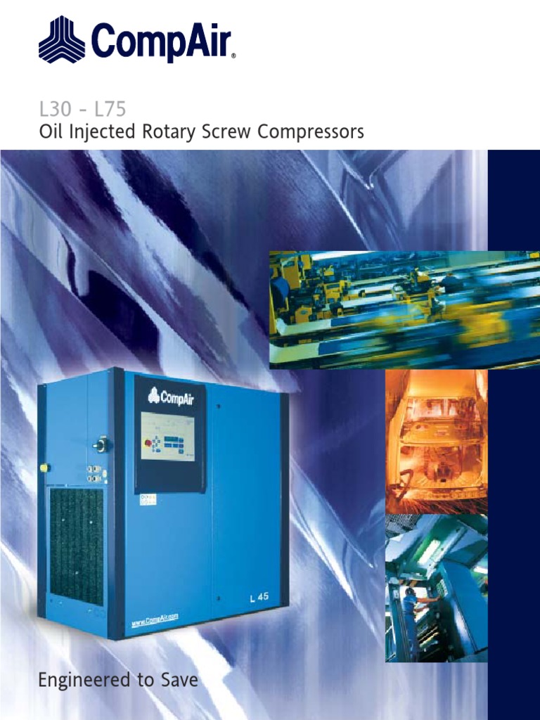 Oil Injected Rotary Screw Compressors | PDF | Engines | Machines