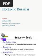 E-Business 9 - Security-3 Abridged