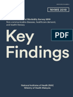 Key Findings: National Health and Morbidity Survey 2019