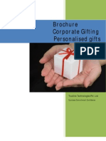 Brochure Corporate Gifting Personalised Gifts: Trueline Technologies Pvt. LTD