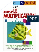 Ages 6-7-8 My Book of Simple Multiplication