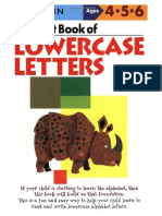 Ages 4-5-6 Lowercase Letters