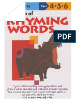 Ages 4-5-6-My Book of Rhyming Words