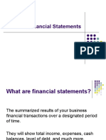 Financial Statement