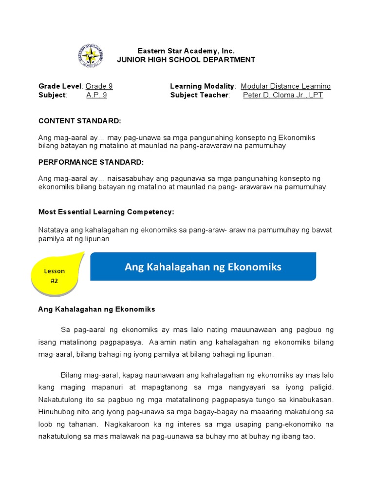 Module 1 AP 9 Week 2 | PDF
