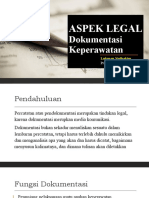 Aspek Legal Dokumentasi Keperawatan