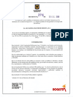 Decreto 276 de 2020