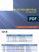 Mikrotik Fundamental: 25 Maret 2017