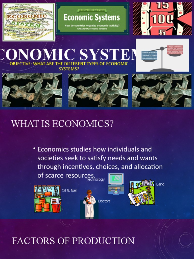 Types of Economic Systems Explained | PDF | Economic System | Resource