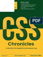 CSS Chronicles - January01
