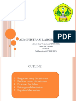 Administrasi Laboratorium