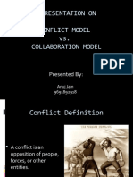 A Presentation On Conflict Model vs. Collaboration Model: Presented by