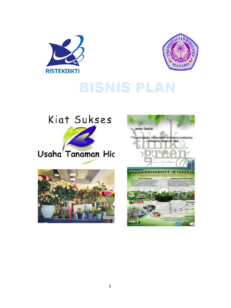 contoh business plan tanaman hias