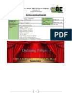 LIT 107 - DULAANG FILIPINO - Gawain 1-2
