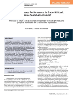 Cross-Weld Creep Performance in Grade 91 Steel: Macro-Based Assessment