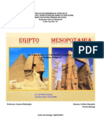 EGIPTO y MESOPOTAMIA. CRISTIAN PEREIRA 2D