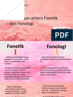 Fonetik Fonologi
