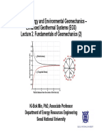 Topics in Energy and Environmental Geomechanics - Enhanced Geothermal Systems (EGS) Lecture 2. Fundamentals of Geomechanics