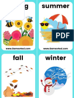 Seasons Flashcards