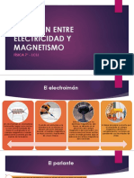 Relación entre electricidad y magnetismo