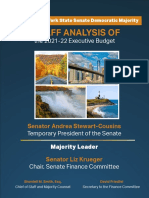 The Blue Book: Senate Majority Staff Analysis of the 2021-2022 Executive Budget Proposal