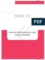 Unit Iii: Human Development and Family Studies