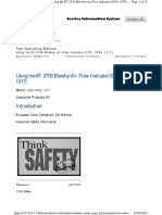 Using The 8T2700 Blowby Air Flow Indicator