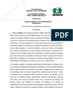 U.E.P Belagua Saberes: Arte Y Patrimonio 2do Año Media General Prof. Carmen Obelmejìas 2do Momento Guía de Trabajo Apoyo Pedagógico 2do Momento