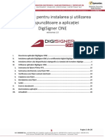 Manual de Utilizare DigiSigner One Q2 2015