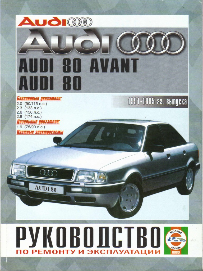 Двигатели Audi 90