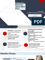 CRS-PPT Marasmus Kondisi III + HIV Stadium Klinis III + Susp TB Paru