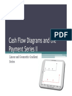 Cash Flow Diagrams and The Payment Series II
