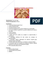 Pan de Muerto o Acema Azucarada