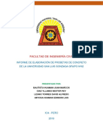 Informe de Rotura de Briquetas - Universidad San Luis Gonzaga - Grupo Nº02