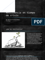 Resiliencia en tiempo de crisis