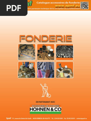 Catalogue Fonderie Epmf Bd V1-2015 | Pdf | Fonte (Métallurgie) | Soudage