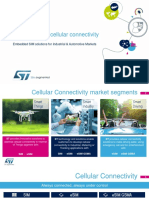 ST4SIM: Cellular Connectivity Solutions for IoT, Industrial & Automotive