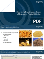 MAximizing Protein Value: Impact of Enzyme On Poultry Cultivation