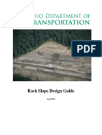 Rock Slope Design Guide: April 2011