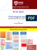 Lecture 4 Toxicological Studies