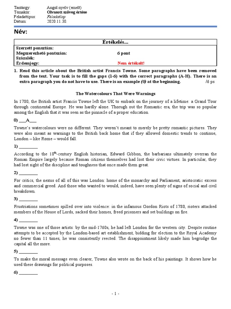06 Use of English - Task 3 | PDF