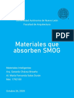 Materiales Que Absorben Smog