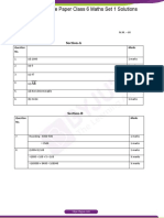 CBSE Sample Paper Class 6 Maths Set 1 Solutions