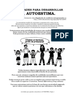 16 Actividades de Autoestima