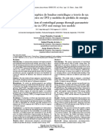 Optimización energética de bombas centrífugas a través de un análisis paramétrico en CFD y modelos de pérdida de energía