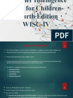 Wechsler Intelligence Scale For Children - Fourth Edition - COU5601