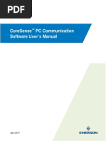 Coresense PC Communication Software User'S Manual: April 2017 April 2017