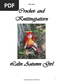 Crochet-And Knittingpattern: Doll Lalin